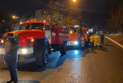 Пожар в больнице Ижевска. Более 70 пациентов эвакуировали